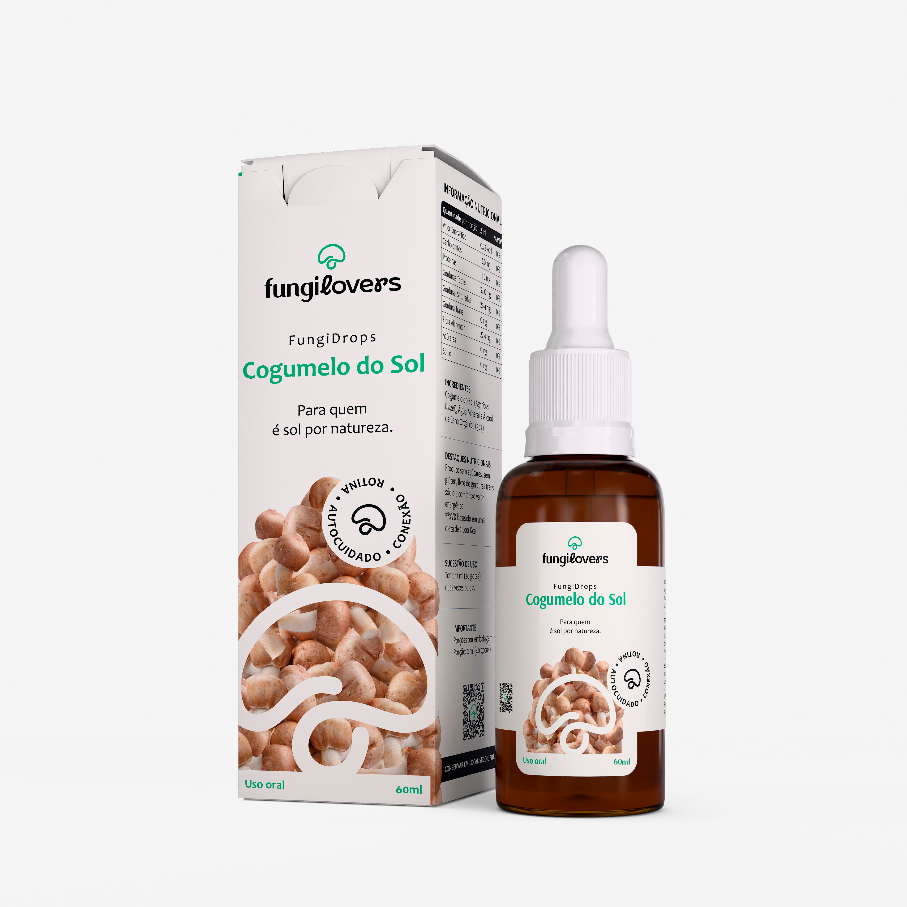 Extrato Cogumelo Do Sol - Agaricus blazei
