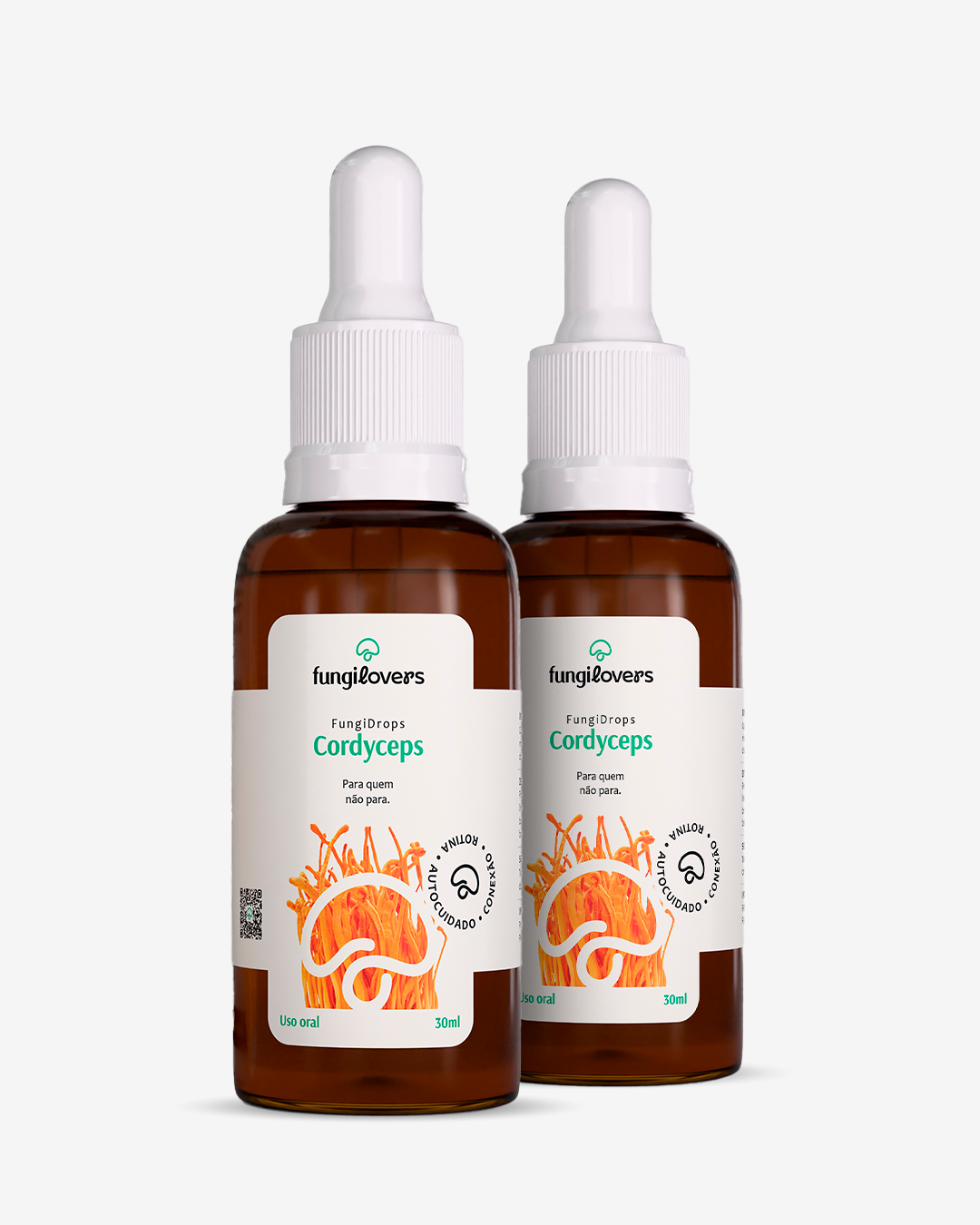 Kit 2 Extratos Cordyceps - Cordyceps militaris