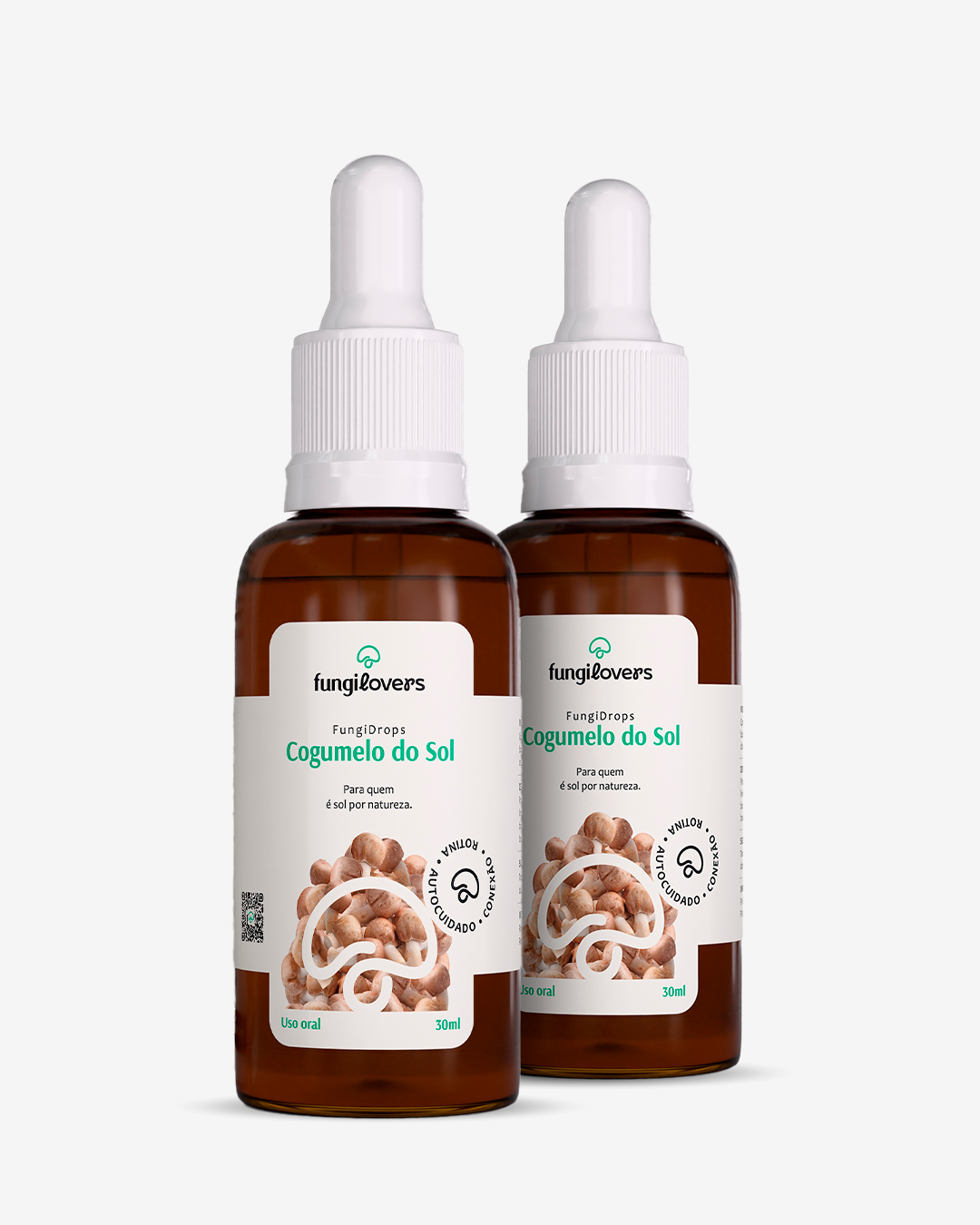 Kit 2 Extratos Cogumelos Do Sol - Agaricus blazei