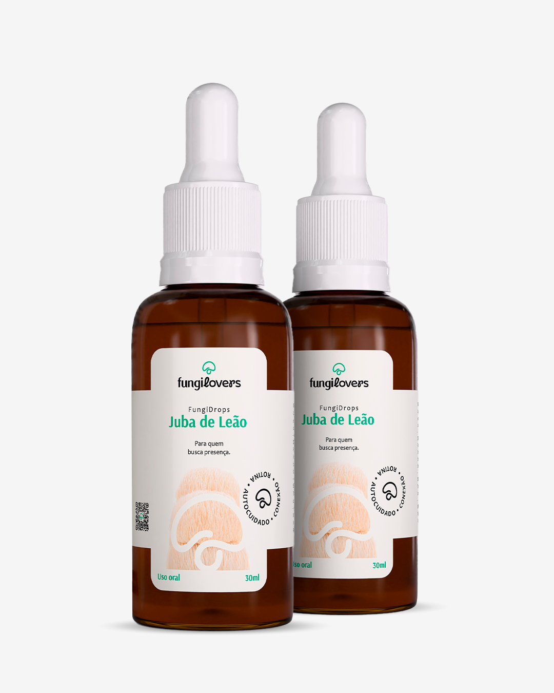 Kit 2 Extratos Jubas de Leão - Hericium erinaceus