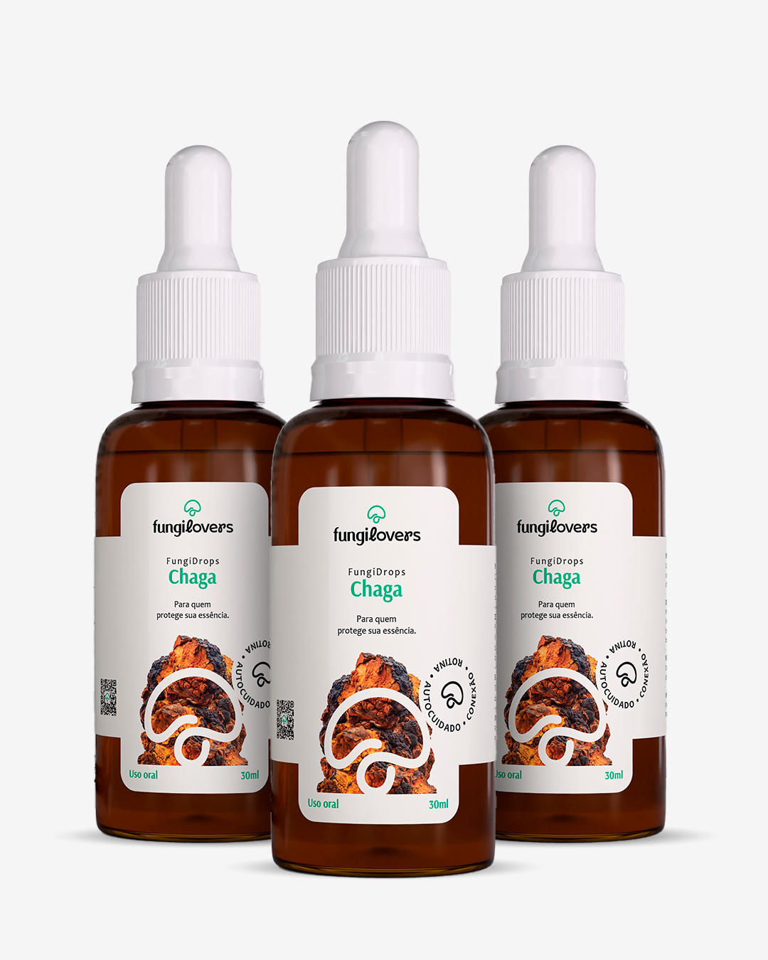 Kit 3 Extratos Chagas - Inonotus obliquus