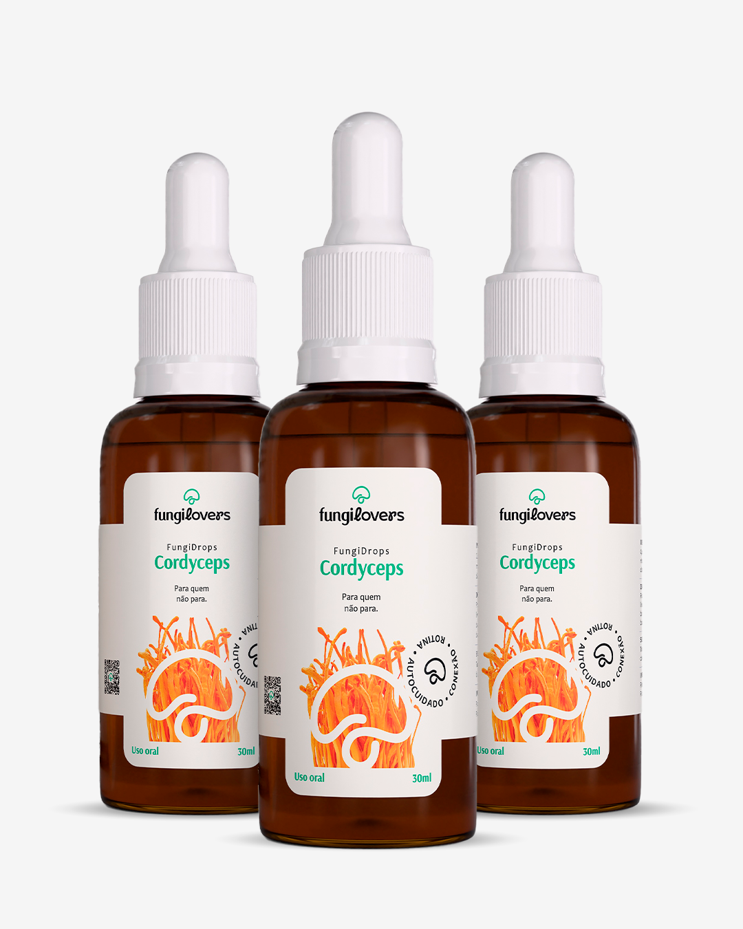 Kit 3 Extratos Cordyceps - Cordyceps militaris