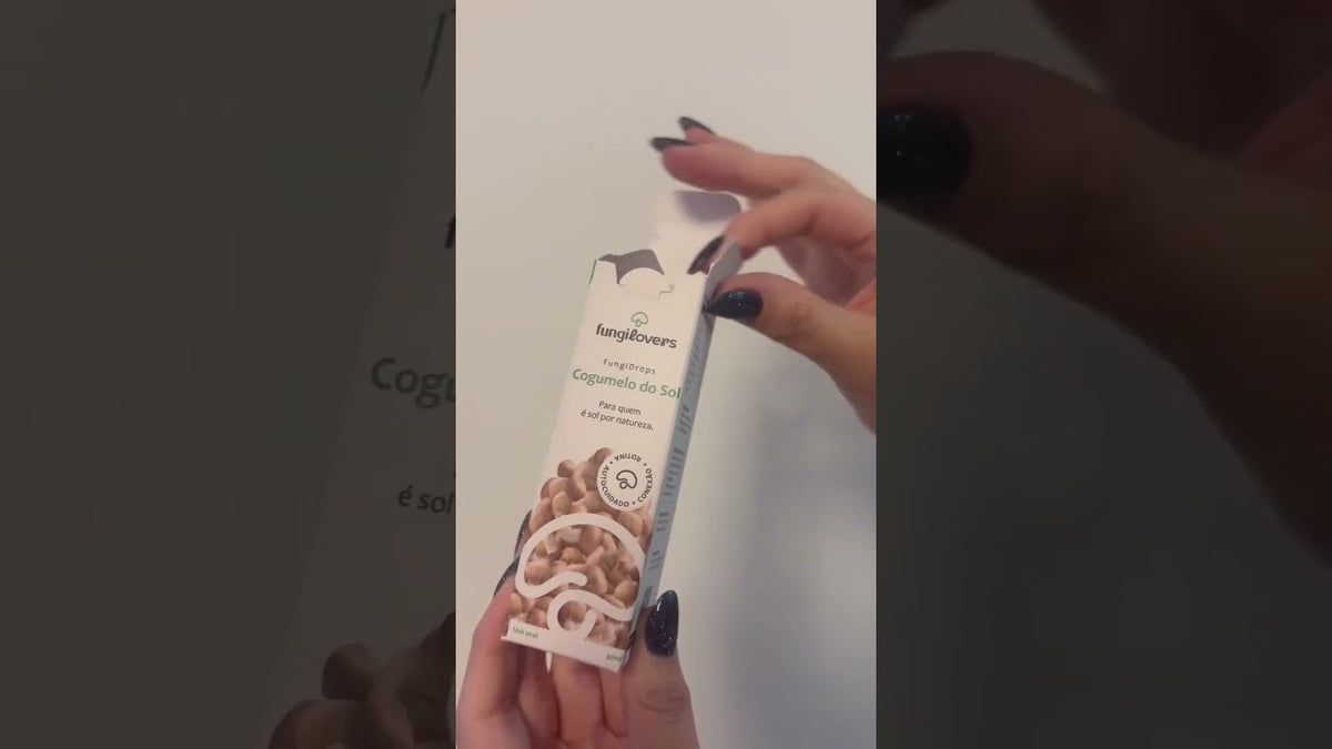 Vídeo: extrato de Cogumelo do Sol Fungilovers